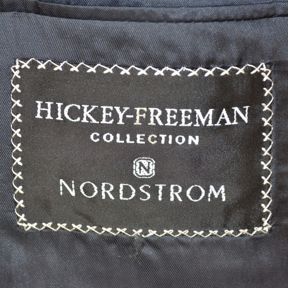 Hickey Freeman 40R Sport Coat Blazer Suit Jacket - Picture 8 of 8